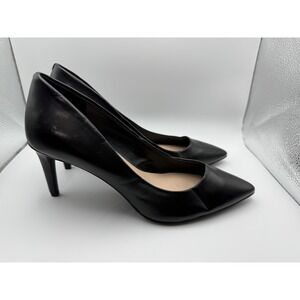 Kelly Katie Black Pointed Toe Stiletto Heels Women Size 9M